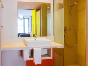 Vannituba majutusasutuses B&B Hotel Aalen