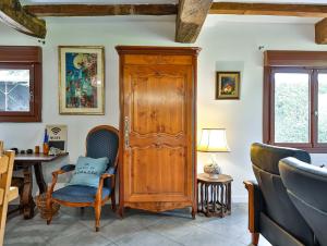 Posedenie v ubytovaní Villa Longevillaise
