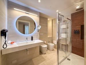 A bathroom at Albergo Abruzzi