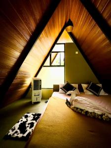 Кровать или кровати в номере The Bellmount Cottage Bandarawela