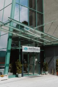 The facade or entrance of Portobello Wellness & Yacht Hotel Esztergom