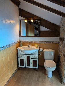 Koupelna v ubytování Errotazar apartamento rural K + 12 fotografií