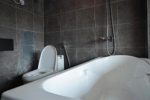 Koupelna v ubytování Vị Lư homestay