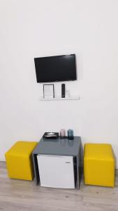 TV a/nebo společenská místnost v ubytování ViiLa s'un sfert