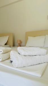 Postel nebo postele na pokoji v ubytování Orea Hotel