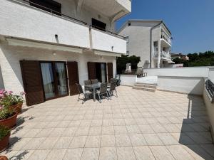 Balkón alebo terasa v ubytovaní Apartments Hrusta