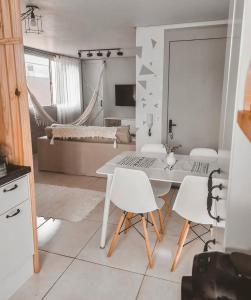 Μια τηλεόραση ή/και κέντρο ψυχαγωγίας στο Ap do Cass Instagramavel