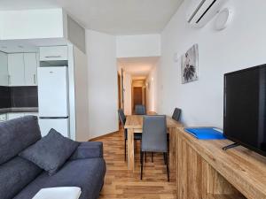 TV a/nebo společenská místnost v ubytování Apartamentos La Solana Deluxe 3000