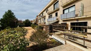 Balkón nebo terasa v ubytování Apartamento independiente con jardín