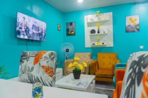 Μια τηλεόραση ή/και κέντρο ψυχαγωγίας στο Résidence belle demeure