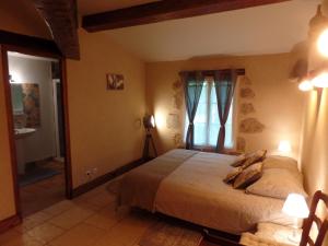 Letto o letti in una camera di Mas Laborde