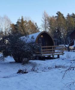 Το Cosy Cabin τον χειμώνα