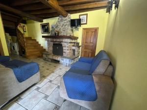 Posezení v ubytování La Corrada