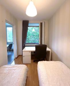 Letto o letti in una camera di Lovely apartment in the center of Ryd