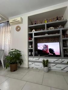 TV a/nebo společenská místnost v ubytování Pandeklare