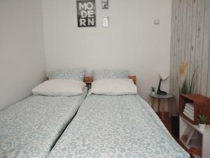 Postel nebo postele na pokoji v ubytování Apartman Vuković