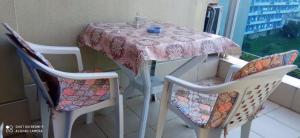 A balcony or terrace at Studio Teo Pomorie Még 7 kép