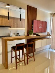 Kuchyň nebo kuchyňský kout v ubytování Chipe Apartment