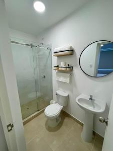 Koupelna v ubytování Chipe Apartment