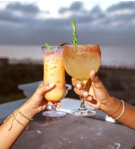 Nápoje v ubytování Coco Beach Cartagena