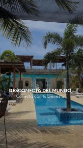 Bazén v ubytování Coco Beach Cartagena nebo v jeho okolí
