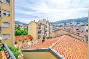 a view from the roof of a building at Studio port de Nice Clim Balcon in Nice