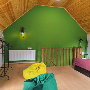 Postel nebo postele na pokoji v ubytování Cottage Shina