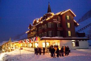Το Hotel Jungfrau Mürren τον χειμώνα