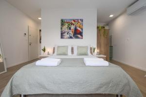 Krevet ili kreveti u jedinici u objektu Studio Apartment Rosa Krk