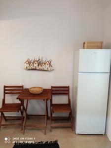 Dapur atau dapur kecil di Afroessa Apartment Ithaca ΙΙ