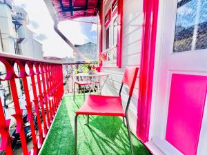 Balkón nebo terasa v ubytování L amour wifi Clim balcon