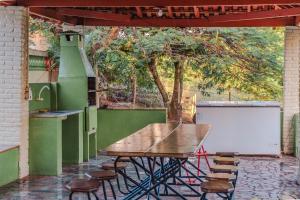 Μπαλκόνι ή βεράντα στο Hotel Estancia Santa Amélia