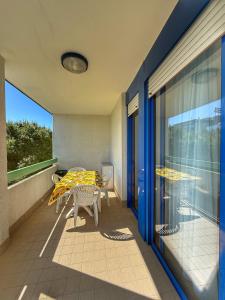 Balkón alebo terasa v ubytovaní Grazioso Appartamento n 47 a 100mt dal mare