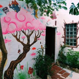 Zahrada ubytování Hostel Morgan