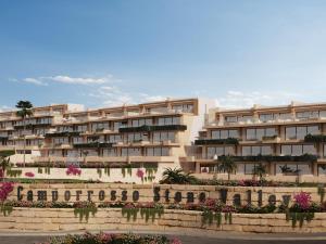 Bygningen som lejligheden ligger i