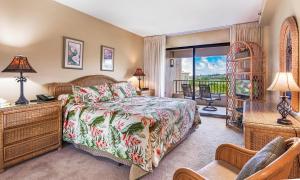 Postel nebo postele na pokoji v ubytování Kaanapali Alii #2104 Ocean View - Beautiful Remodel + 29 fotografií