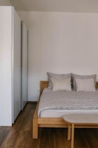 Postel nebo postele na pokoji v ubytování App. TB / Brno centrum