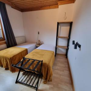 Postel nebo postele na pokoji v ubytování Landhaus Nikki + 37 fotografií