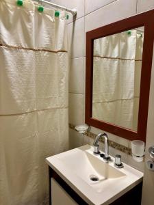 Koupelna v ubytování Apartment in Saladillo