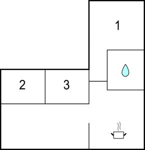 Plano de Cozy Home In Haderslev With Wifi