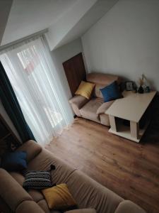 Χώρος καθιστικού στο Palm Guesthouse