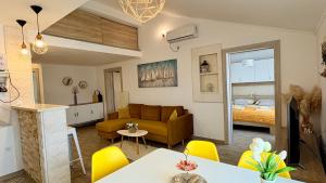 Posezení v ubytování Apartments Aurora