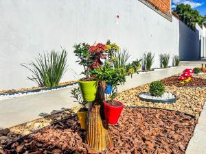 Vila Imper Host Balsas- Apês com Wi-fi I A/C a 3 min. do Mix Mateus外面的花园