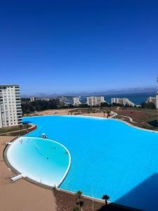 Bazén v ubytování Departamento Algarrobo nebo v jeho okolí