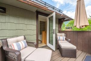 Balkón nebo terasa v ubytování New Listing Aspen Core 5BR Townhouse