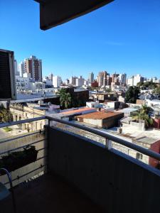 a view of a city from a balcony at Dpto Saavedra Santa Fe in Santa Fe