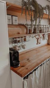 Η κουζίνα ή μικρή κουζίνα στο Ap do Cass Instagramavel