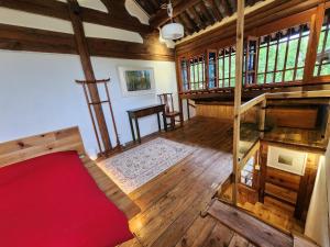 Postel nebo postele na pokoji v ubytování Secret Moon Guesthouse