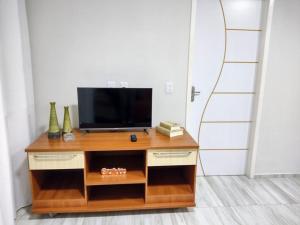 TV a/nebo společenská místnost v ubytování Apto em Bezerros,Rota da SerraNegra e BR-232