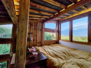 Postel nebo postele na pokoji v ubytování Secret Moon Guesthouse